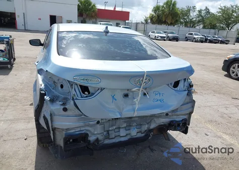 2013 Hyundai Elantra Gls из США, поврежденный, VIN KMHDH4AE0DU842861